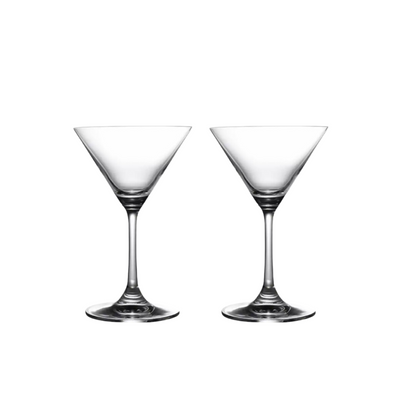 Set of 2x "Millionaire" Martini glasses (300ml)